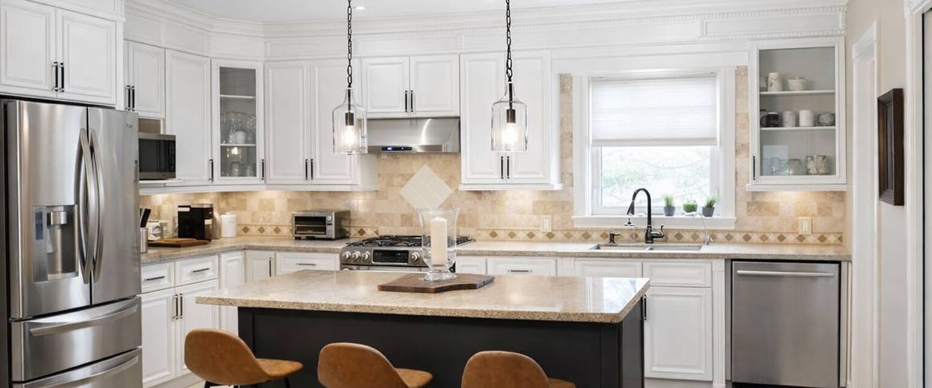 Beautiful cabinet transformation
